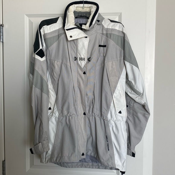 GUC Helly Hansen 3/4 Shell. Ladies ski jacket. Size Large - Picture 1 of 3